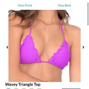 ISO Cosita Buena Wavey top in this color size M